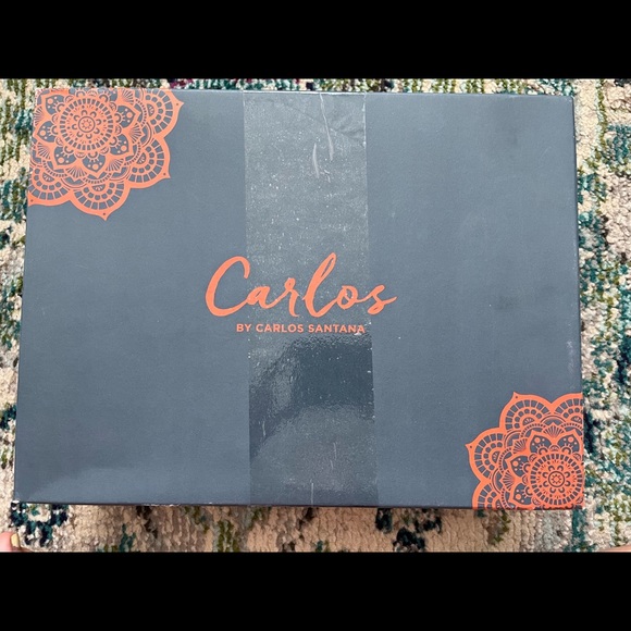 Carlos Santana Nadia Woven Block Heels Size 10M - Picture 5 of 6